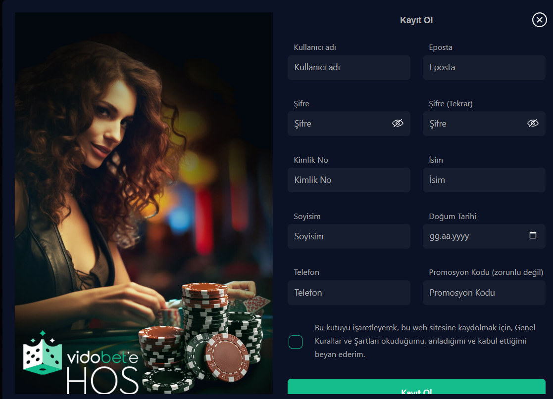 Vidobet - Vidobet Giri\u015f - Vidobet Yeni Giri\u015f Ve Kay\u0131t Adresi